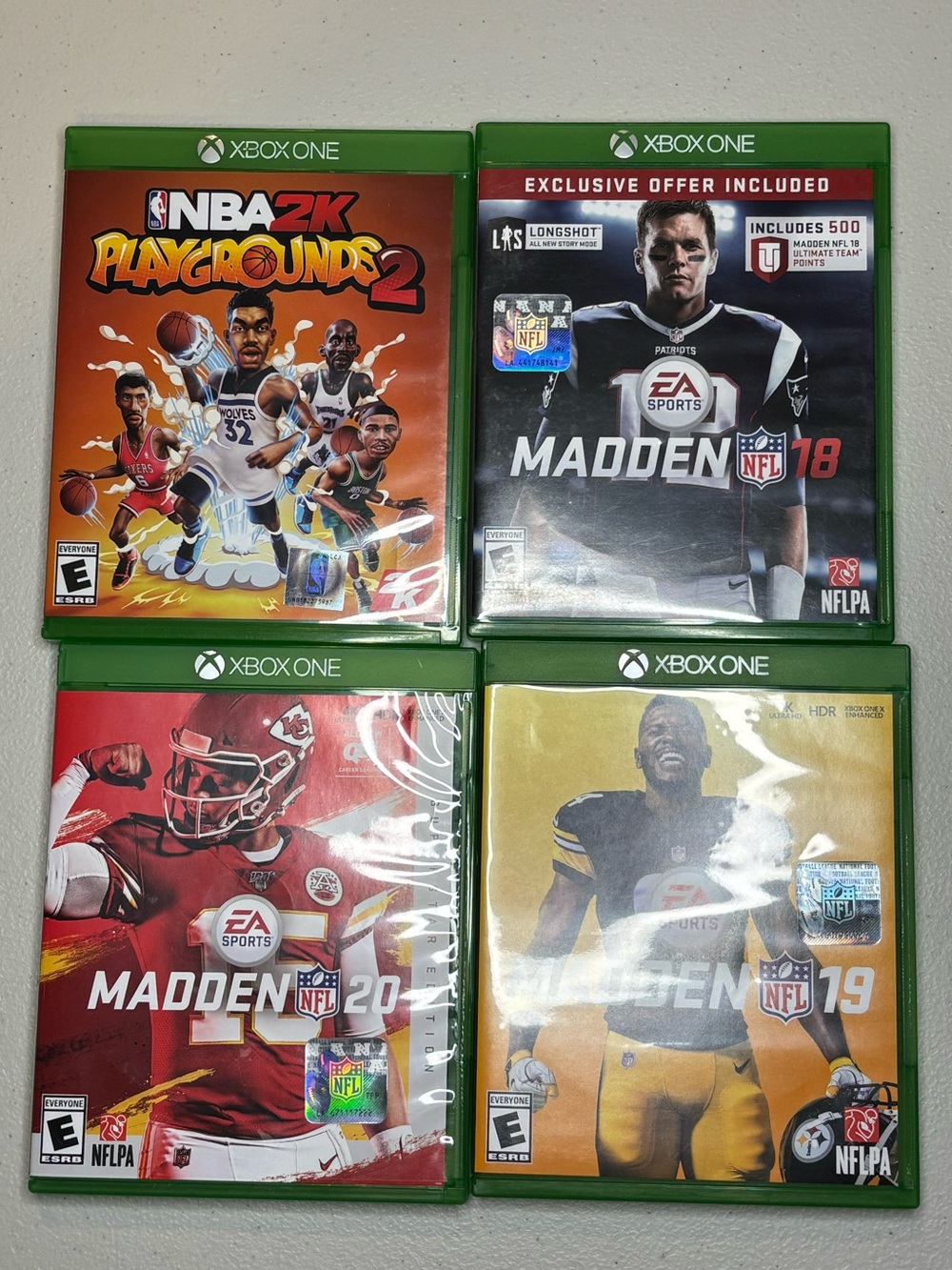 Xbox One Sports Game Bundle - (Madden & NBA 2K Playgrounds)